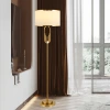 Light luxury, postmodern metal style, creative living room coffee table, study, floor lamp, bedside lamp, model room, Nordic decorative lamp details Picture
